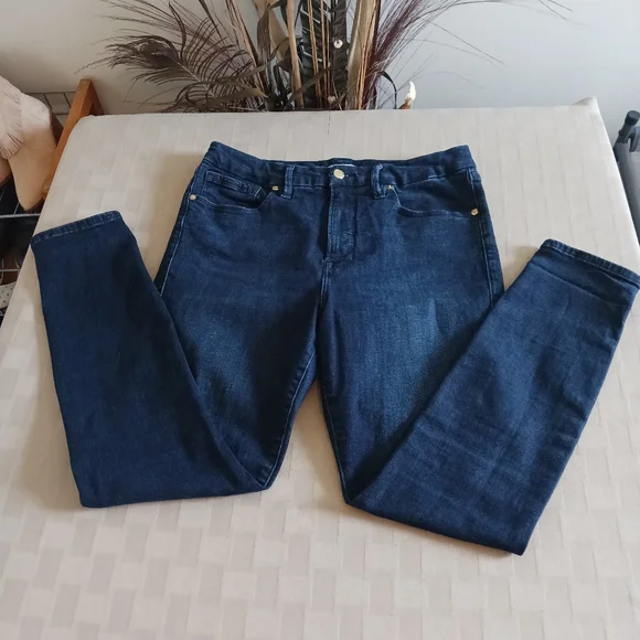 Good American The Good Leg Skinny Jean BLUE224 - Picture 4 of 13